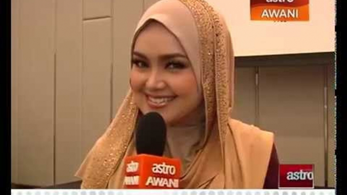 Ucapan raya dari Datuk Siti Nurhaliza