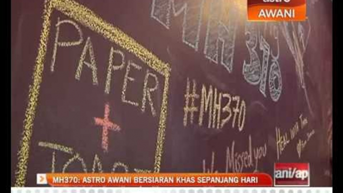 MH370: Astro AWANI bersiaran khas sepanjang hari