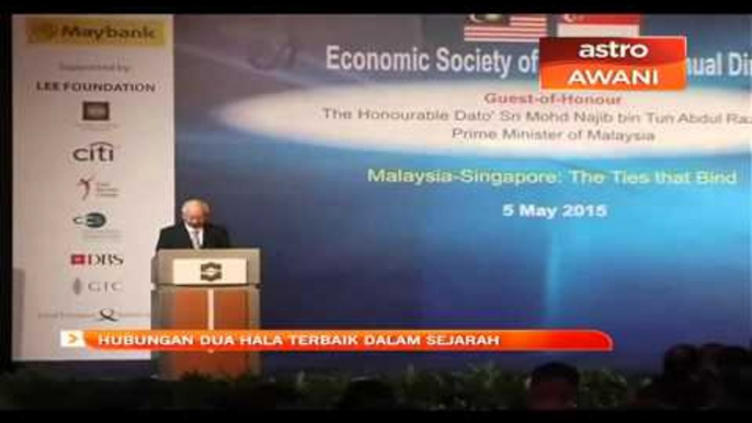 Hubungan dua hala Malaysia-Singapura terbaik dalam sejarah