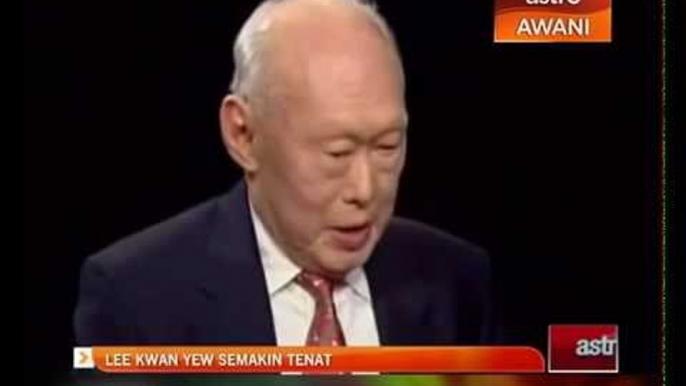 Lee Kuan Yew semakin tenat