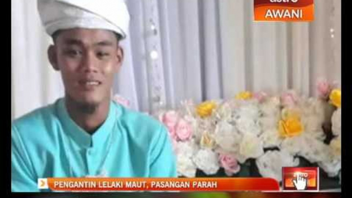 Pengantin baharu langsung perkahwinan maut dalam kemalangan, pasangan parah