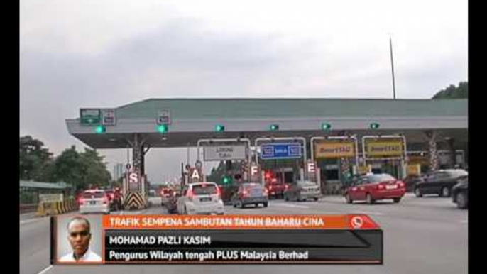 Trafik sempena sambutan Tahun baru Cina