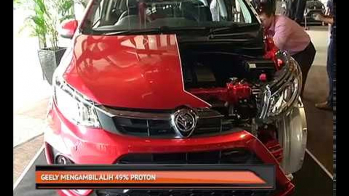 Geely mengambil alih 49% Proton