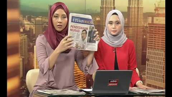 Buletin AWANI pagi: Rangkuman muka depan akhbar