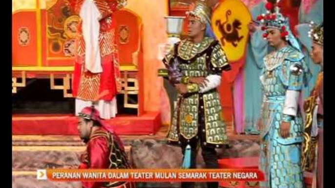 Peranan wanita dalam teater Mulan semarak teater negara