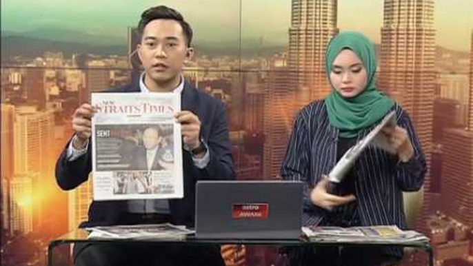 Buletin AWANI pagi: Rangkuman muka depan akhbar Selasa, 07 Mac 2017