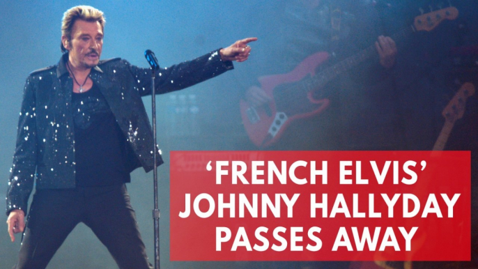 French rock star Johnny Hallyday dies at 74