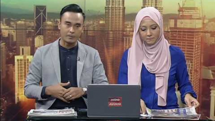 Buletin AWANI pagi: Rangkuman muka depan akhbar Khamis, 09 Mac 2017