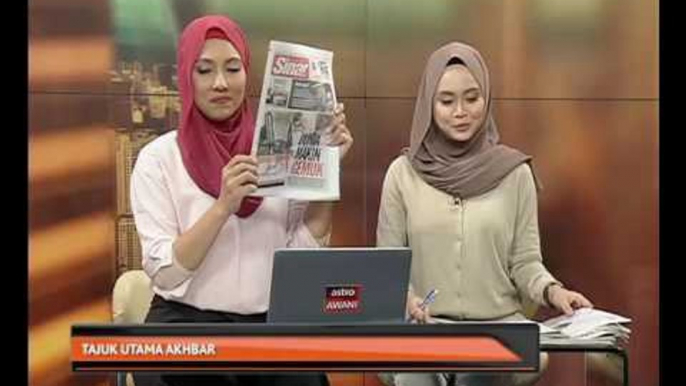 Buletin AWANI pagi: Rangkuman muka depan akhbar