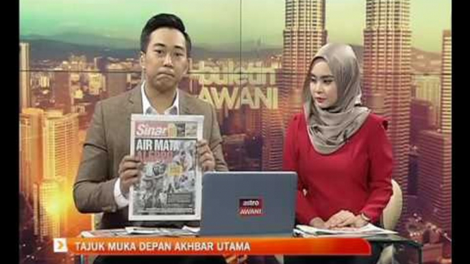 Buletin AWANI pagi: Rangkuman muka depan akhbar