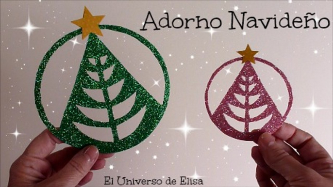 Adorno Navideño para el Árbol de Navidad, Decoración Navideña