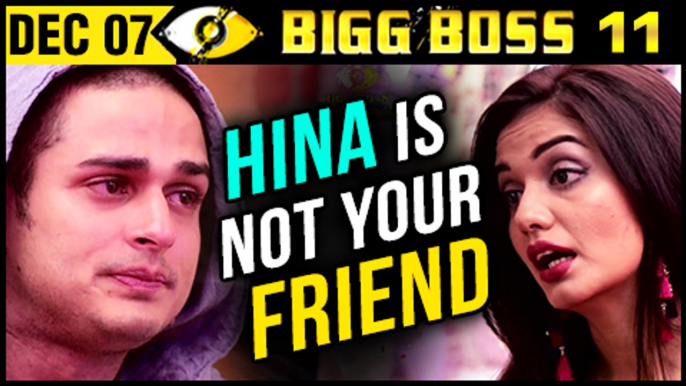 Divya's FOOLPROOF Plan To Seperate Priyank From Hina Khan  Bigg Boss 11