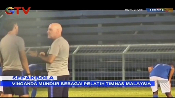 Vinganda Undurkan Diri sebagai Pelatih Timnas Malaysia