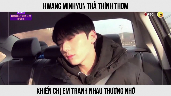 Hwang Minhyun thả thính thơm khiến chị em tranh nhau thương nhớ