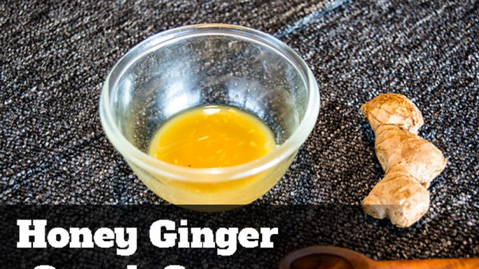 Super Easy Honey Ginger Cough Syrup Recipe | Boldsky