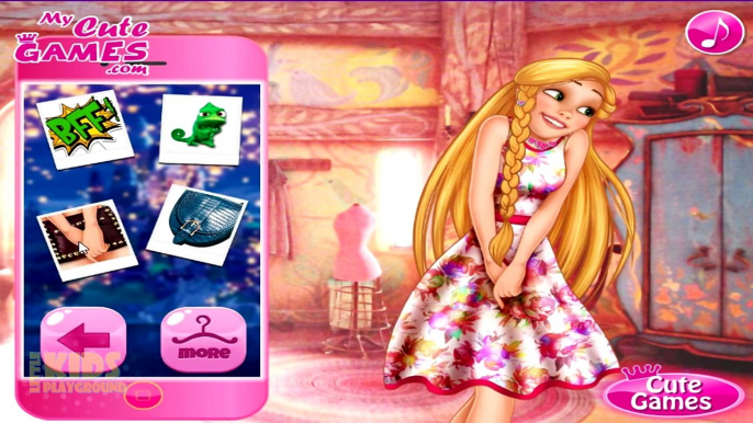 Princesses Ariel and Rapunzel with Villains Ursula and Gothel Selfie Challenge - Dress Up Game-CHH4fb4EDoI