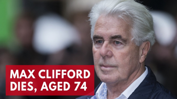 Former publicist Max Clifford dies, aged 74