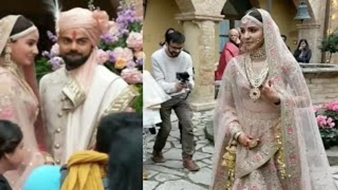 Anushka Sharma BRIDE ENTRY VIDEO | Anushka Sharma Virat Kohli Wedding