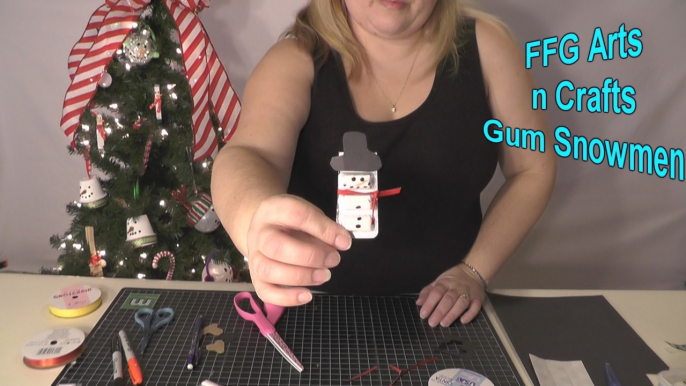 FFG Arts n Crafts Gum Snowmen DIY