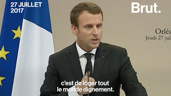 Plus personne dans la rue avant la fin de l'année : la promesse d'Emmanuel Macron