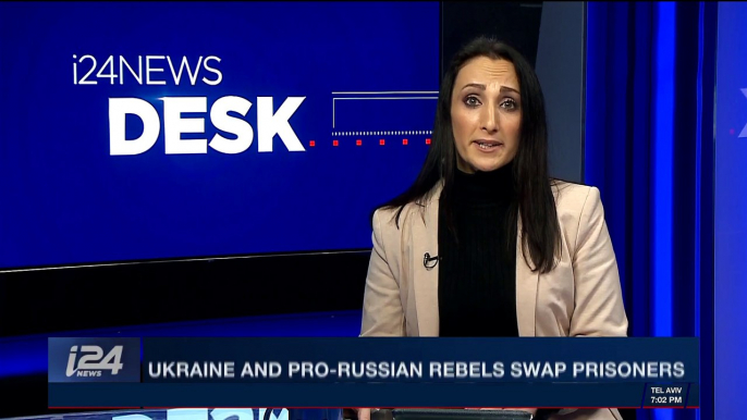 i24NEWS DESK | Ukraine and pro-Russian rebels swap prisoners | Wednesday, December 27th 2017