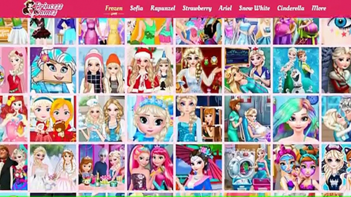 10 Mejores Juegos Gratis de Frozen - Best Frozen Games for Girls - Play Free - Elsa