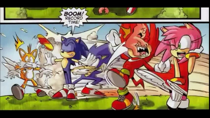 SONIC COMIC DUB COMPILATION (SONIC FORCES, KNUCKLES, SILVER, MEGADRIVE) #16