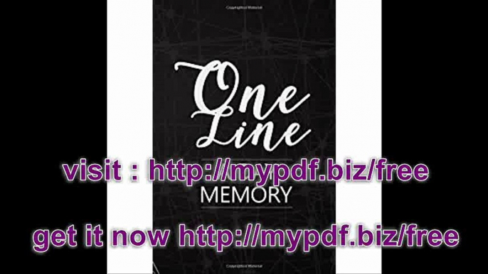 One Line A Day Memory 5 Years Of Memories, Blank Date No Month, 6 x 9, 365 Lined Pages