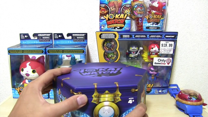 妖怪メダル5枚入り！妖怪ウォッチ 宝石ニャンBOX開封レビュー！ SDCC 2016 Hasbro Yo-Kai Watch Jewelnyan Set-uWE-wilaww8