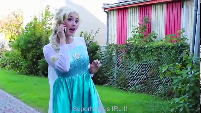 Frozen Elsa Gets BIG EARS spell! w Joker Fairy Godmother Spiderman Superheroes Fun in real life | Superheroes | Spiderman | Superman | Frozen Elsa | Joker