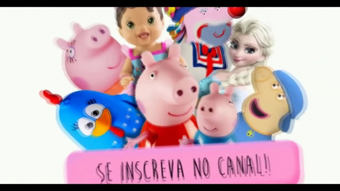 Família Peppa Pig paint PAINTING colorir colorear pintar desenhar George Pìg papai Pig mamãe Pig-KINuv6pQwIM