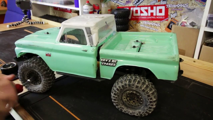 Drifting Traxxas TRX-4 6s Brushless!! RC Rock Crawler