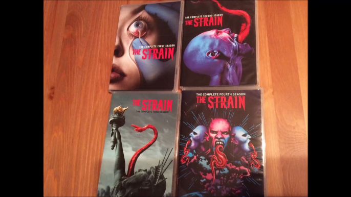 Critique du coffret The Strain the complete series en format DVD