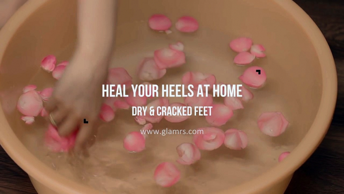 How To Get Rid Of Dry and Cracked Heels - Pedicure At Home - Glamrs-LZRcVR74oK0