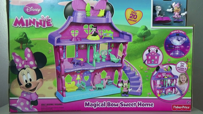 Minnie Casa de Minnie Mansión 4 pisos - Tremending Girls juguetes en español Minnie toys