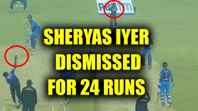 India vs SL 1st T20I : Sheryas Iyer out, host loses 2nd wicket | Oneindia News