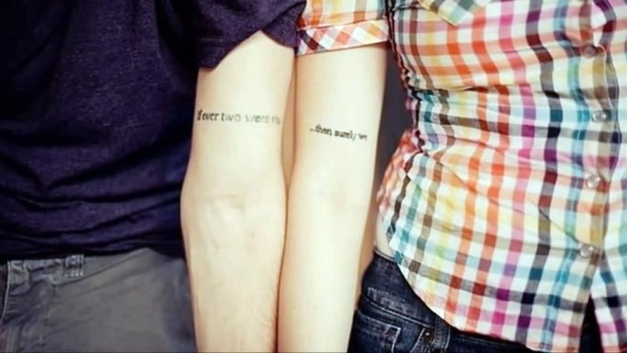 Couples With Awesome Matching Tattoos - Awesome Tattoo Designs - Best Tattoo Ideas-u3FzYdgtDIY