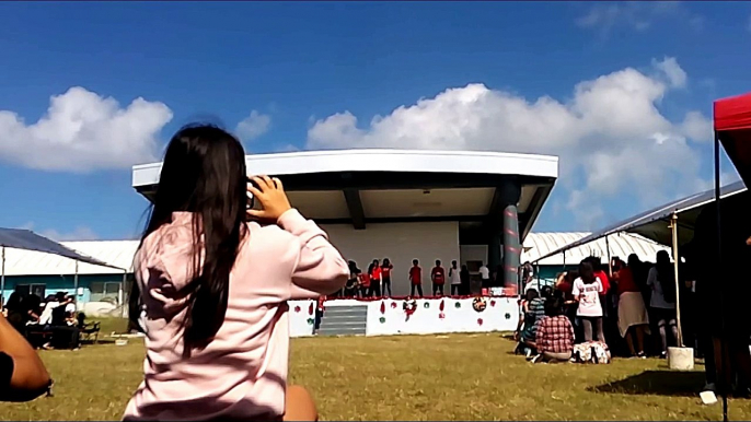 Freshmen and Juniors Performance | Saipan Southern High  School Christmas Pep Rally