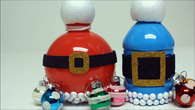 DIY Christmas Crafts Ideas - Plastic Bottle Christmas Balls Decoration - Recycled Bottles Crafts-oxLAfJ3AoCA