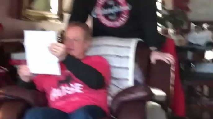 Georgia Bulldogs Fan Breaks Down After Son Surprises Him With Playoff Ticket