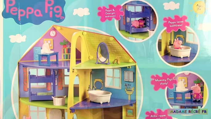 Peppa Pig La Nouvelle Maison Familiale Peppa’s Family Home Jouet -