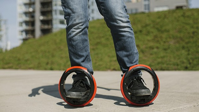 ORBIT WHEEL : Skate basé sur un système de propulsion