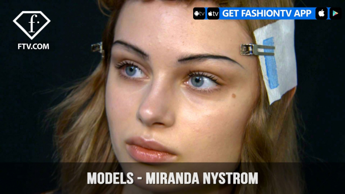 Miranda Nystrom Swedish Fashion Model Next Management S/S 17 | FashionTV | FTV