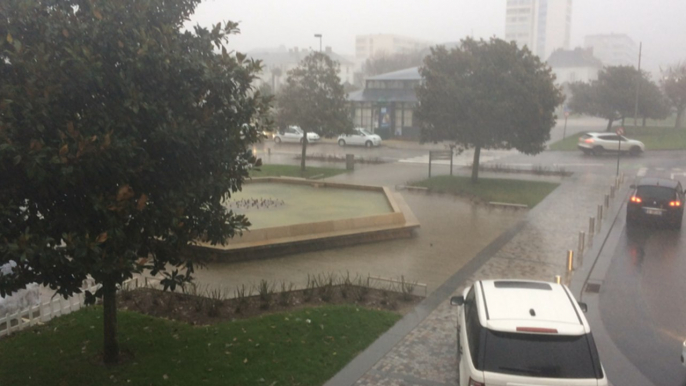 Tempête Carmen. Orage sur la ville des Sables-d’Olonne