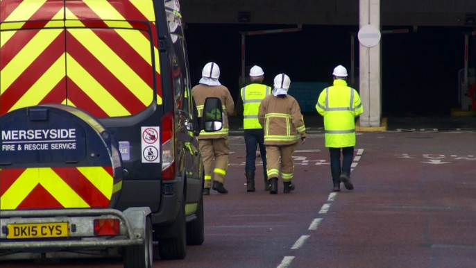 1,400 vehicles destroyed in Liverpool fire