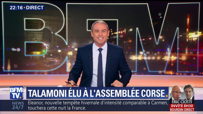 Corse: Jean-Guy Talamoni est élu président de l'Assemblée