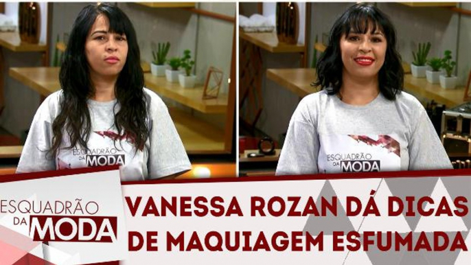 Vanessa Rozan dá dicas para maquiagem esfumada