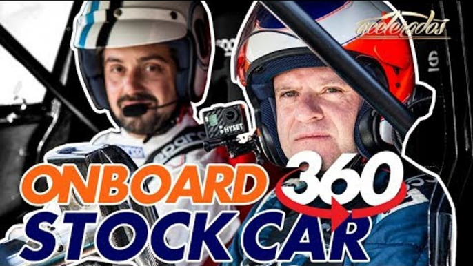 CÂMERA 360º NO STOCK CAR - VOLTA RÁPIDA ONBOARD COM RUBENS BARRICHELLO #104 | ACELERADOS