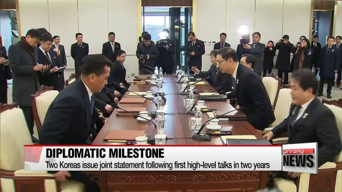 Two Koreas agree to cooperate to foster peace on Korean Peninsula