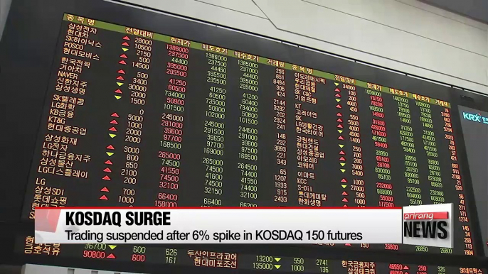 KOSDAQ trading suspended on bio shares rally